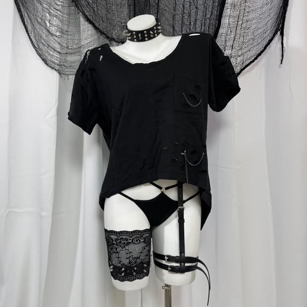 damage chain t-shirt