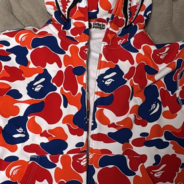 베이프 한국한정 샤크후드