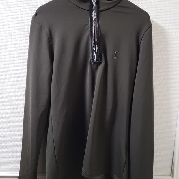 Golfino 골피노 여성 골프웨어 골프복 1/2 집업 티셔츠 M 사이즈