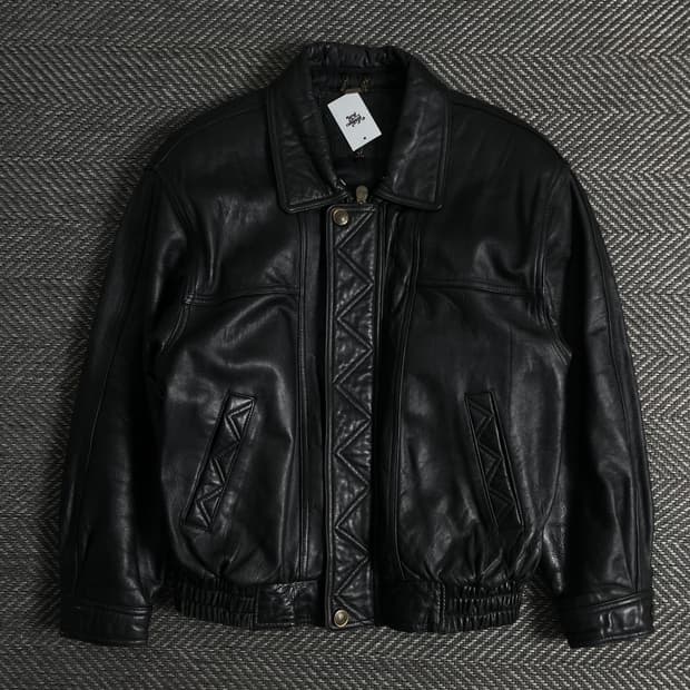 아카이브 양가죽 레더 봄버 자켓o 3454