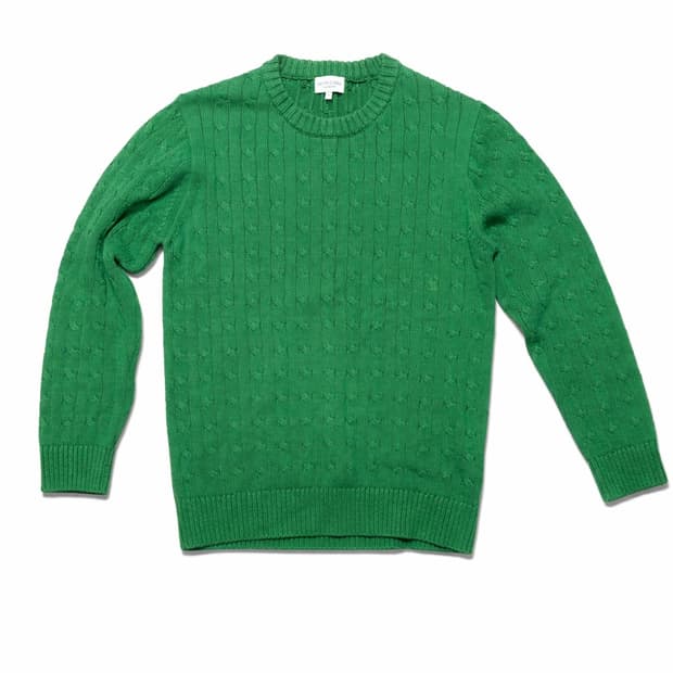 앤써니 코튼 케이블 니트