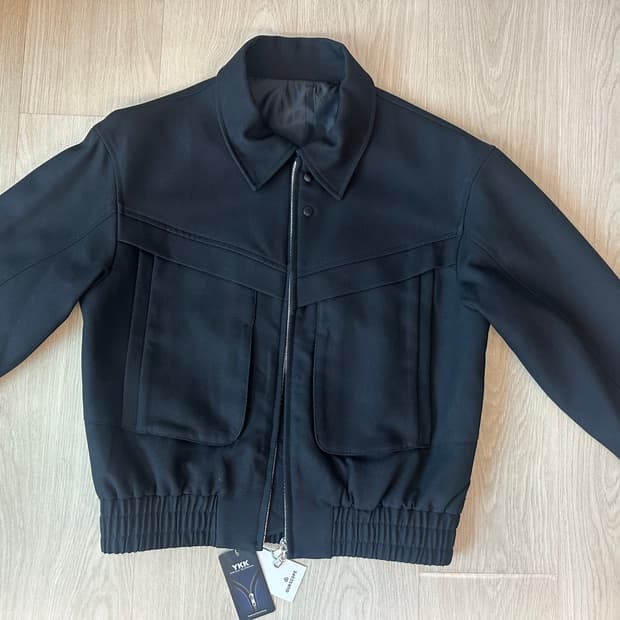 아워스코프 비건 포켓 블루종 2사이즈 새상품