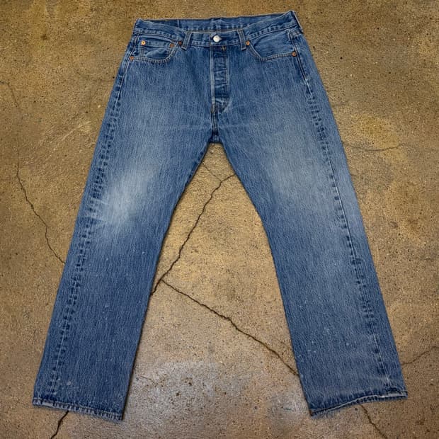 USA  빈티지 리바이스 501 청바지