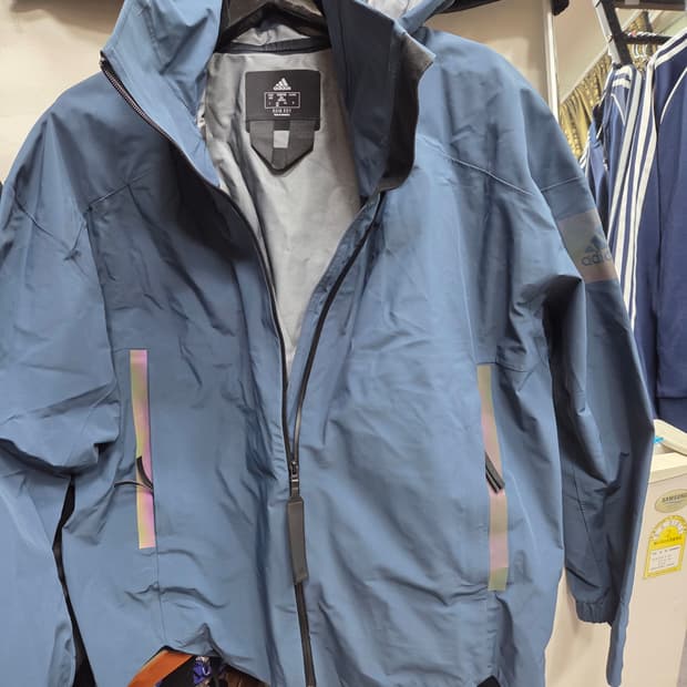 아디다스  레인저켓  블루