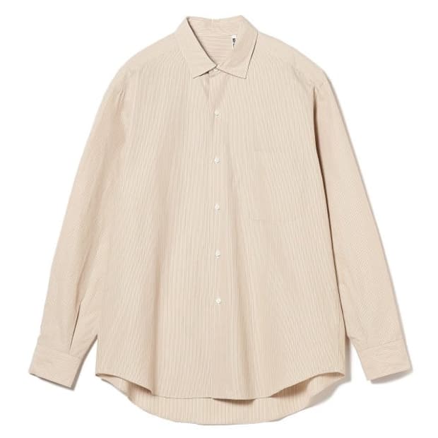 캡틴선샤인 Cotton Semi Spread Collar Shirt 