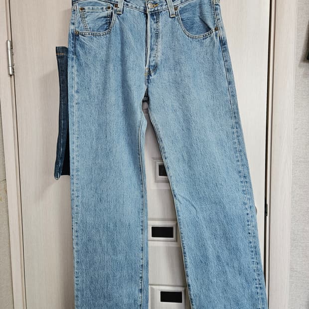 00s 데드스탁 levis 501 34x32 연청 리바이스