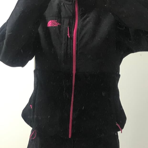 노스페이스 빈티지 핫핑크 후리스 데날리
