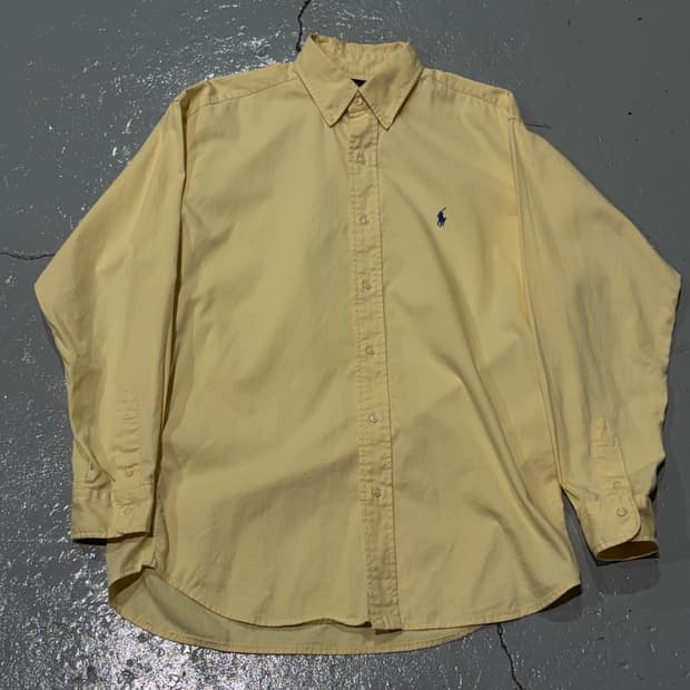 폴로 랄프로렌(Polo Ralph Lauren) 옐로우 셔츠