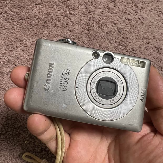 캐논 IXUS40 익서스40 디지털카메라