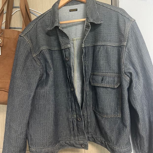 6] 캐피탈 센츄리 데님 자켓 No.7 차콜