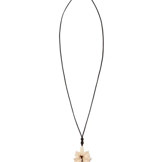 글로니 FLORAL GEM NECKLACE 목걸이 아이보리