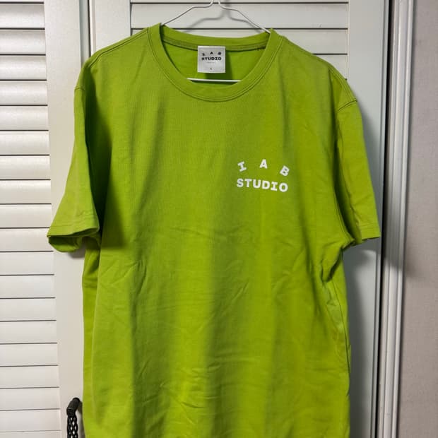 IAB Studio 아이앱스튜디오 티셔츠 라임 L