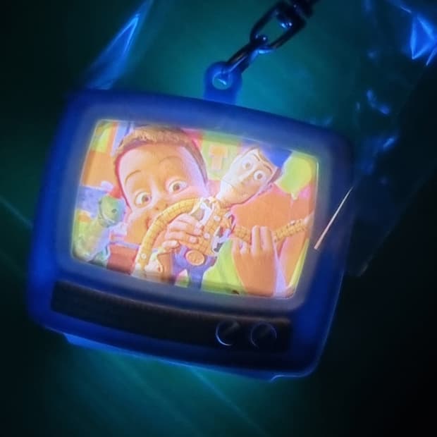 디즈니 토이스토리 앤디 우디 키체인