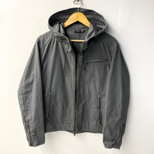 [M] Old Uniqlo 올드 유니클로 스키니 핏 유틸리티 후드자켓