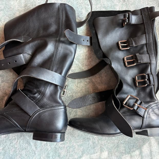 vivienne westwood 비비안웨스트우드 파일럿부츠