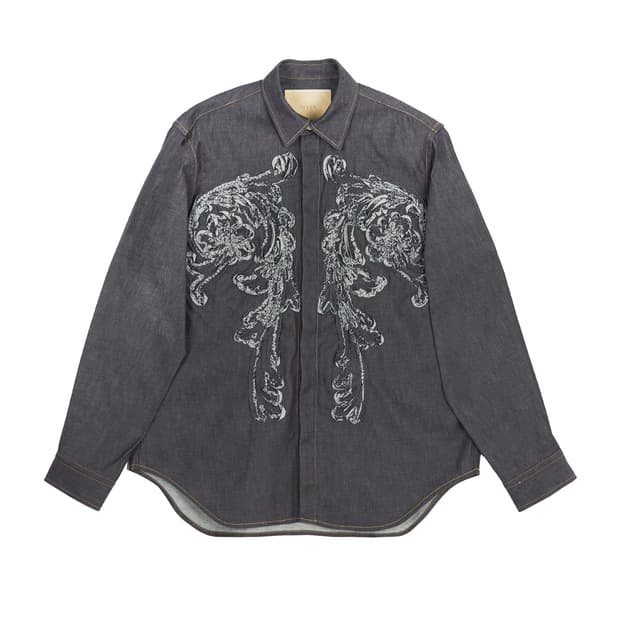 새상품 탁 TAAKK 센터 디테일 데님 셔츠 3사이즈