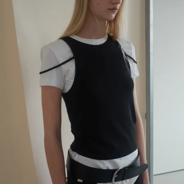 세릭 Both side string top 