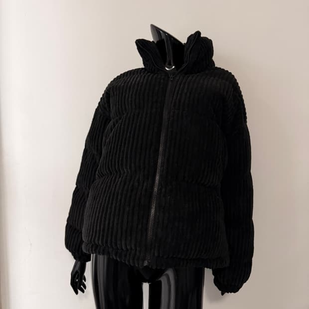 JAPANESE VINTAGE 코듀로이 패딩