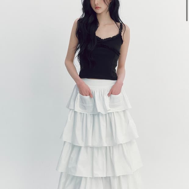 더티스 에이프런 스커트 s