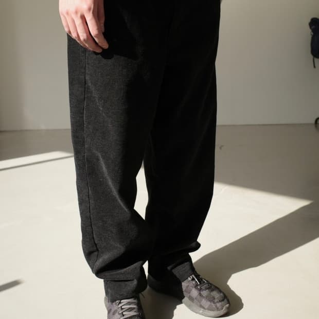 homly 홈리 dual weave pants black