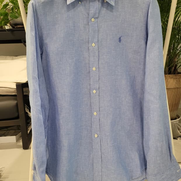 폴로 랄프로렌 클래식 리넨 셔츠 (하와이 구매)