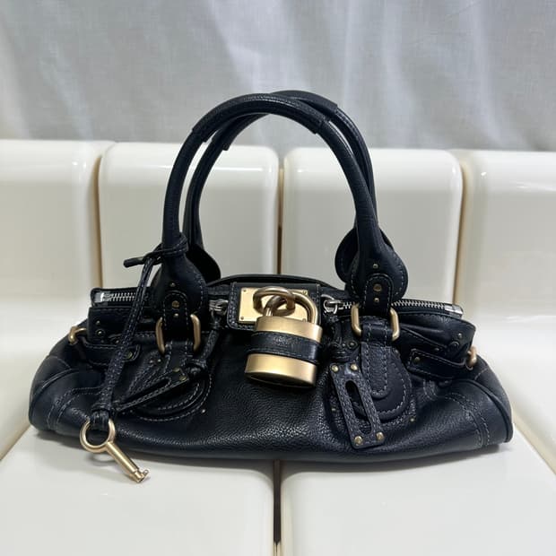 [A+ 정품] 끌로에 패딩턴백 블랙