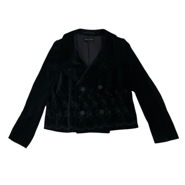 Comme des Garcons velvet jacket
