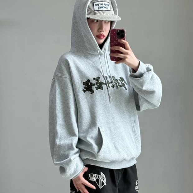 디네댓x그레이트풀데드 후드티