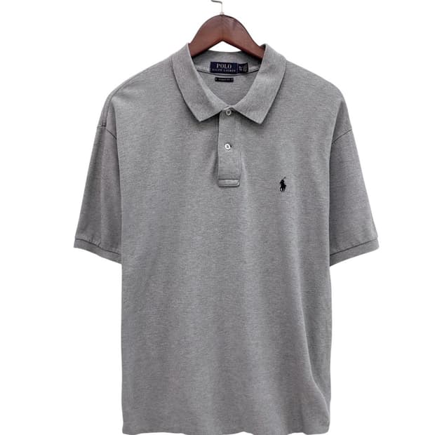 폴로 반팔 피케티 그레이 (XL~2XL)