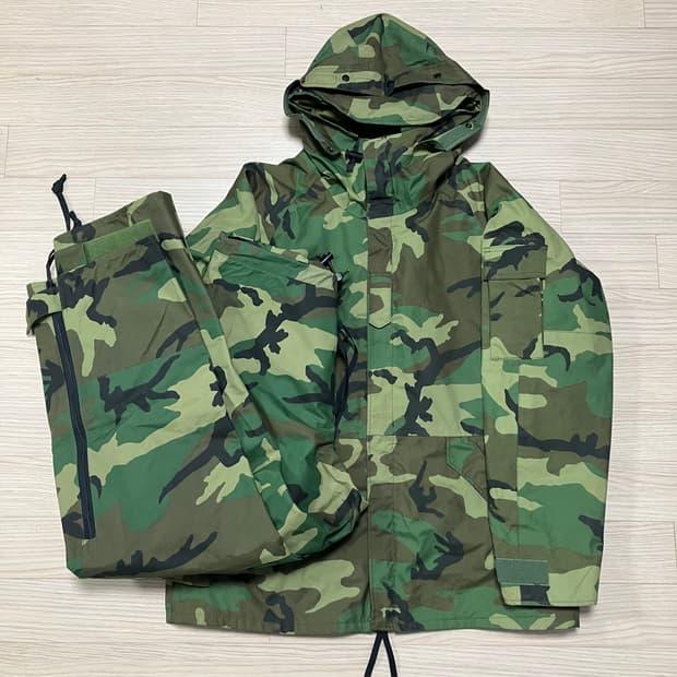 [세트] 미군 고어텍스 우드랜드 자켓 팬츠