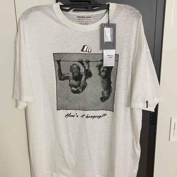 마틴 로즈 반팔티 오버핏M(105-110) 새상품