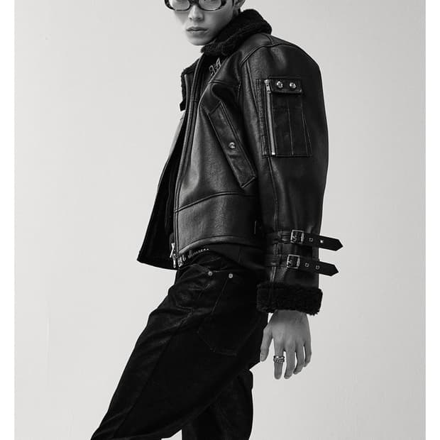 알렌느 3D 벨티드 폭스 시어링 무스탕 2사이즈