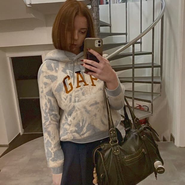 vintage tie-dye hoodie