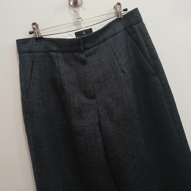 랑방컬렉션 모100% 와이드 팬츠