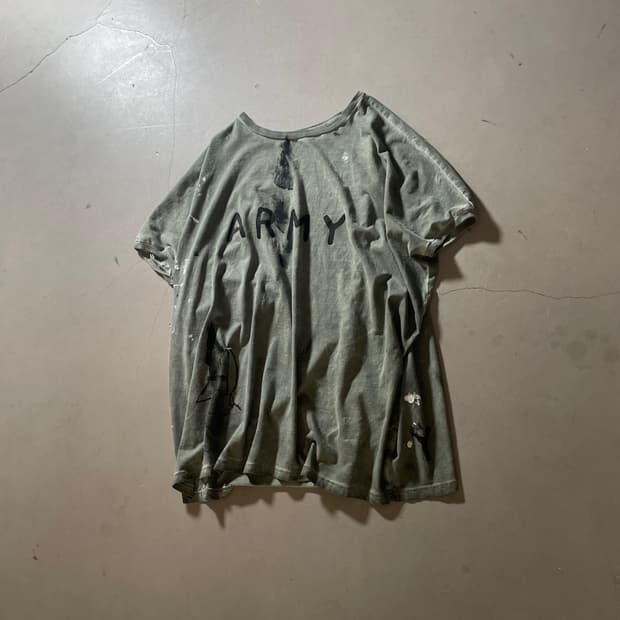 KZ Atelier ARMY Painting T-shirt