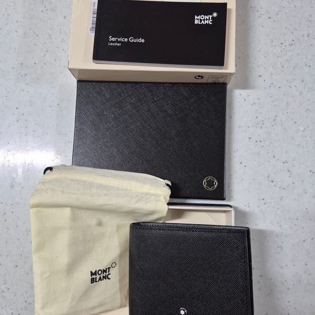 (새상품) 몽블랑 반지갑 사토리얼 8cc 113211