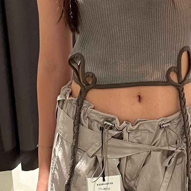 앤더슨밸 CAMOUFLAGE TANK TOP [SAND]