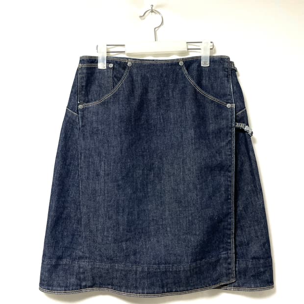Levis 리바이스 엔지니어드진 아메카지 랩 데님 스커트 청치마