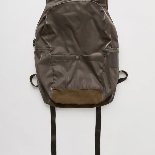 아워레가시 슬림 백팩 카키 slim backpack