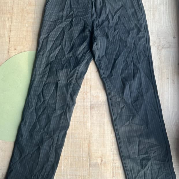 꼼데가르송 옴므 스트라이프 팬츠