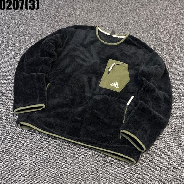 아디다스 플리스 맨투맨