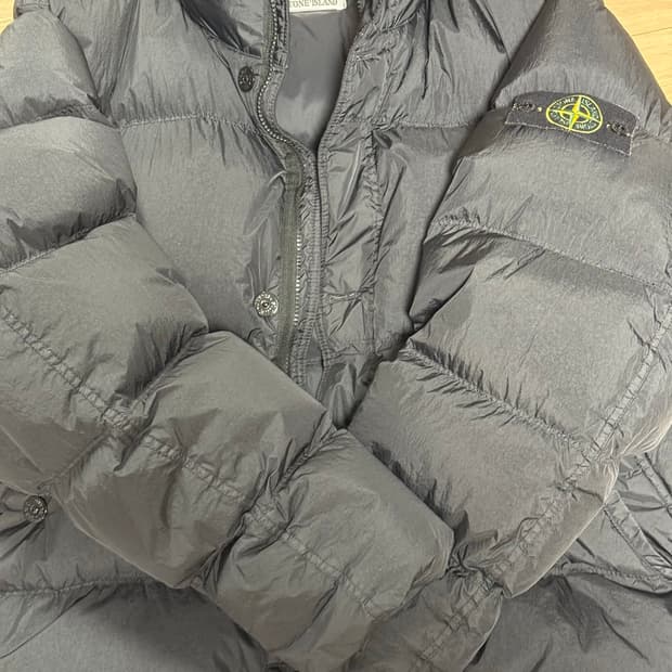 스톤아일랜드 논후드 크링클랩스패딩 XL 판매