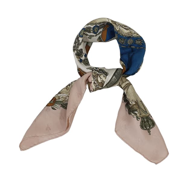 made in france HERMES-PARIS 실크스카프