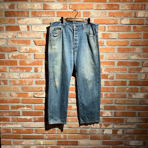 빅사이즈 90s USA 빈티지 리바이스 501xx 데님 팬츠