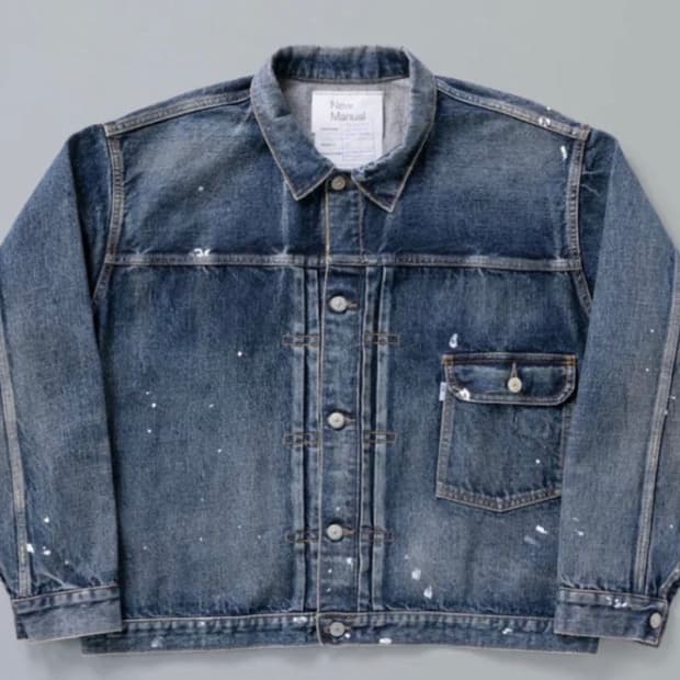캡틴선샤인x뉴메뉴얼 데님자켓