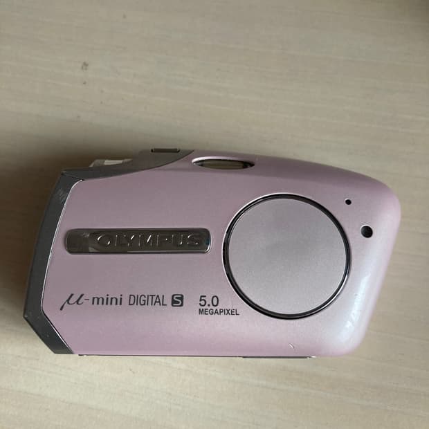 올림푸스 뮤 미니 핑크