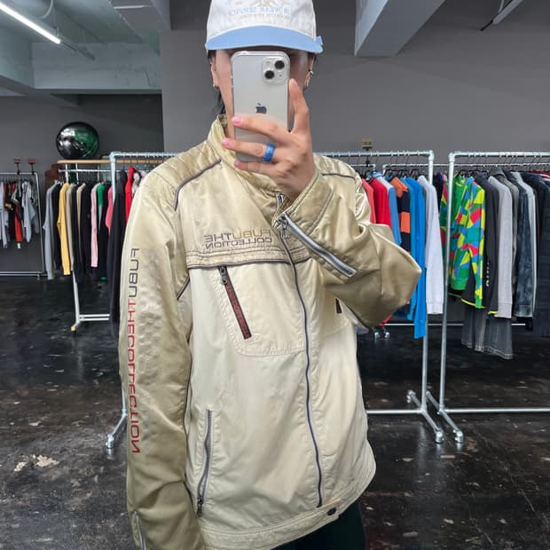 FUBU Y2K 레이싱 자켓 