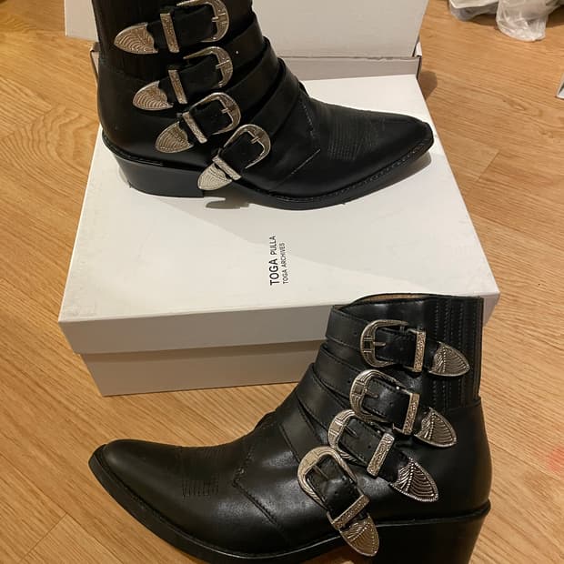 토가풀라 버클 앵클부츠 37.5