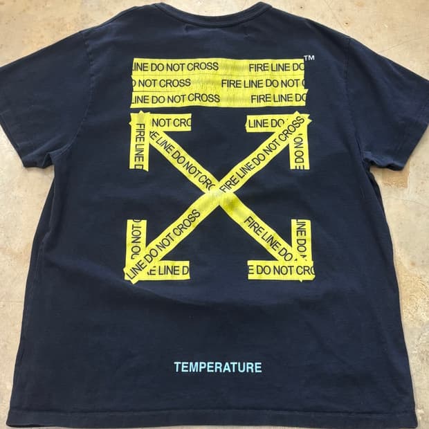 🫶🏻 오프화이트 Black 반팔티셔츠 🫶🏻