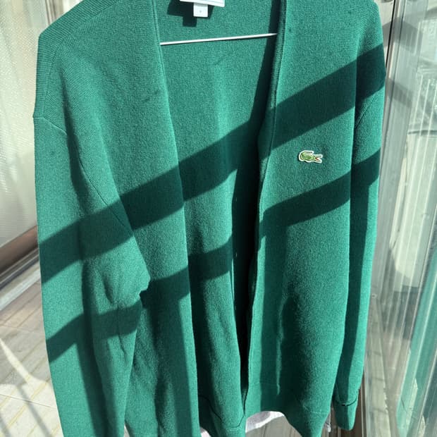 정가27만/라코스테 남성 링스 Y 가디건 AH7906-51N 그린